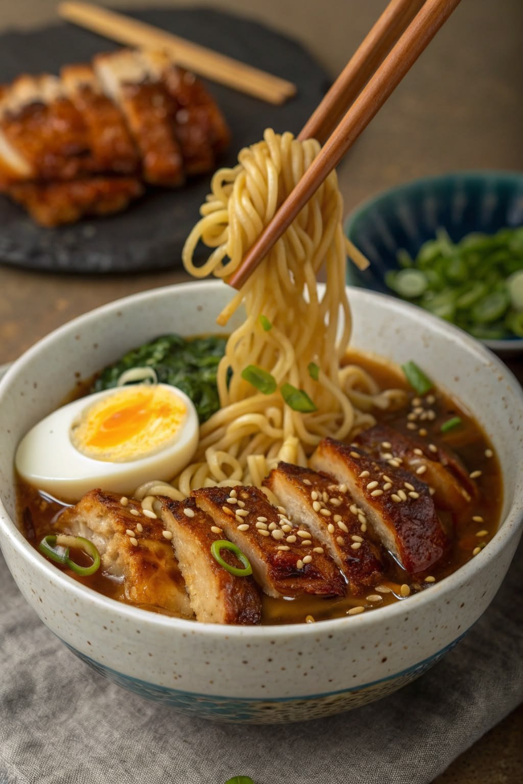 Light shio ramen with vegetables